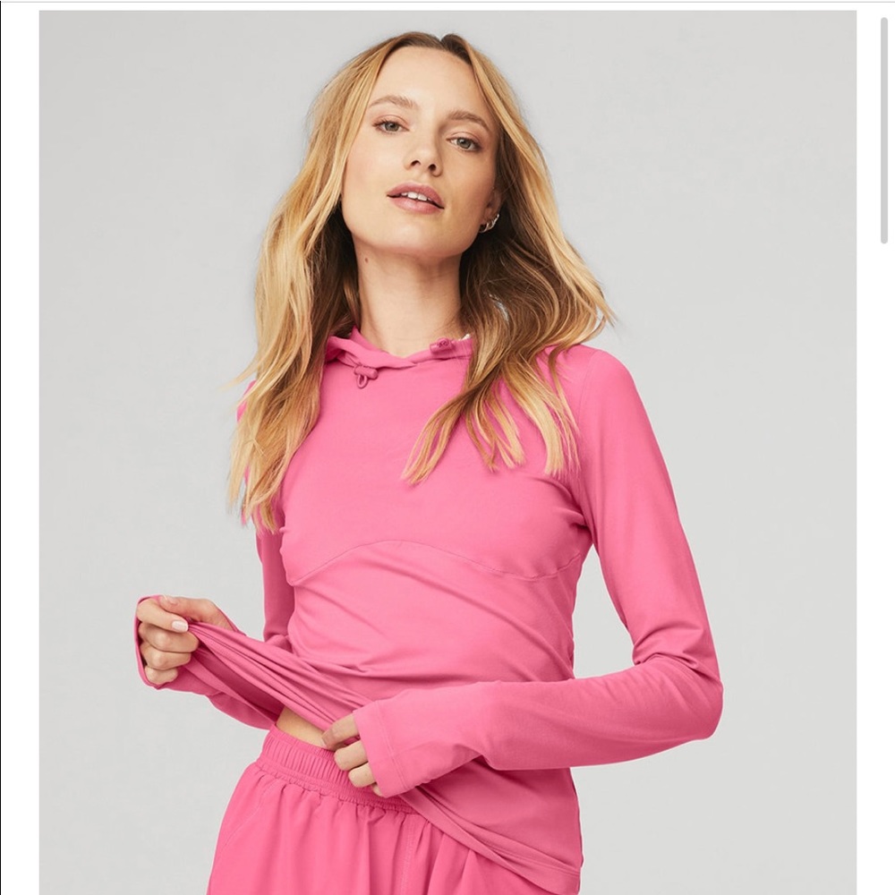 Alosoft Hooded Runner Long Sleeve